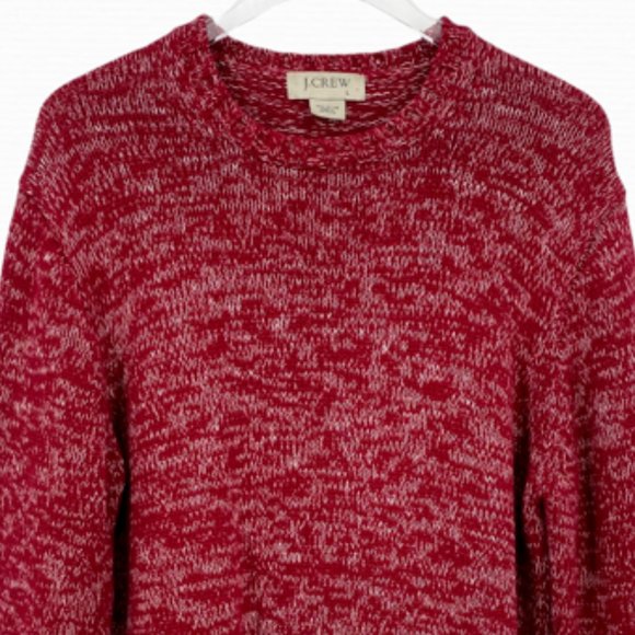 J. Crew Marled Crewneck Pullover Sweater Size L - Picture 2 of 10